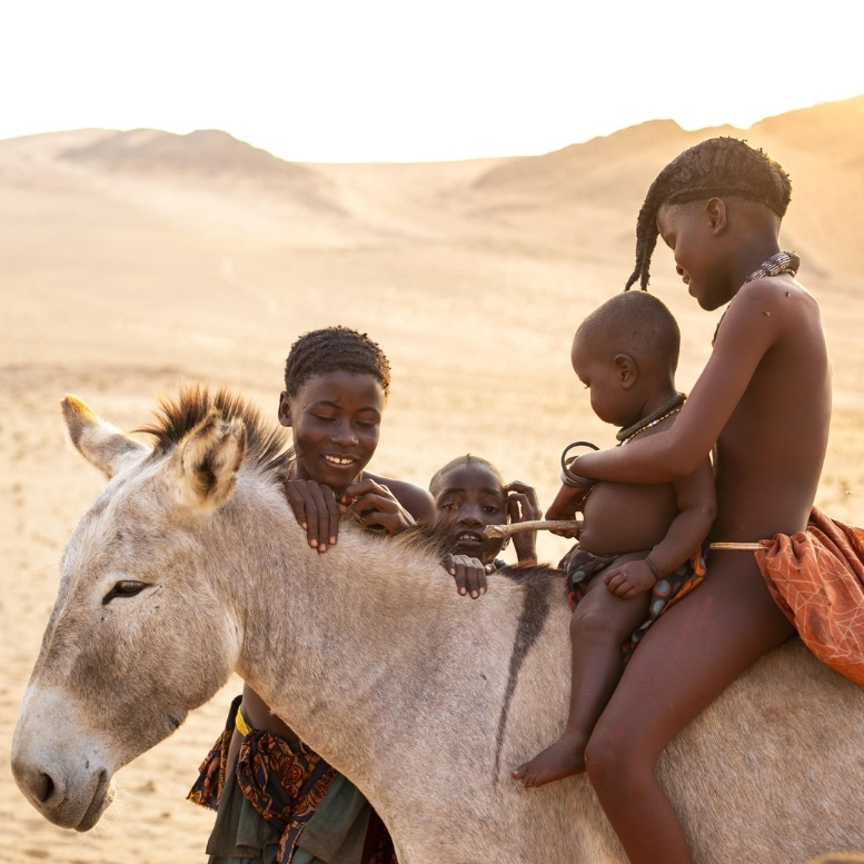Découverte du peuple Himba dans le nord de la Namibie, entre traditions ancestrales, désert du Kaokoland et immersion culturelle dans l’une des régions les plus reculées d’Afrique.