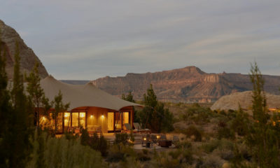 Au cœur des paysages minéraux de l’Ouest américain, Amangiri s’intègre avec discrétion dans son environnement. Un refuge contemporain entouré de canyons, de mesas et d’immenses espaces désertiques.