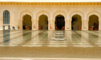 Architecture élégante du Oberoi Rajgarh à Khajuraho – sélection Horizons Nouveaux