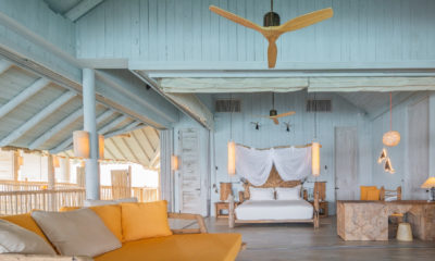 Intérieur raffiné du Soneva Secret, entre bois naturel et lumière océanique – Horizons Nouveaux