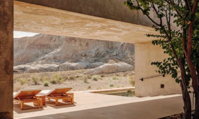 Amangiri Lodge, sanctuaire de luxe au cœur du désert de l'Utah, où les lignes épurées de l'hôtel dialoguent avec les paysages sauvages du Grand Cercle américain.