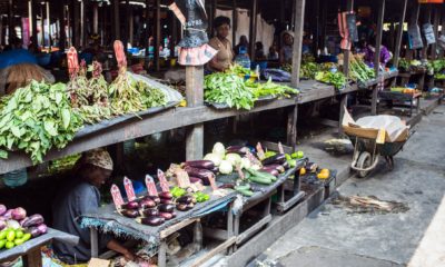 Un marché à Brazzaville, capitale de la République du Congo